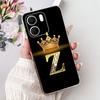 For OPPO A5x 4G Case CPH2725 Cover Luxury Crown Letters Soft Silicone Transparent Phone Cases For OPPO A5x Coque A 5x 2025 Funda