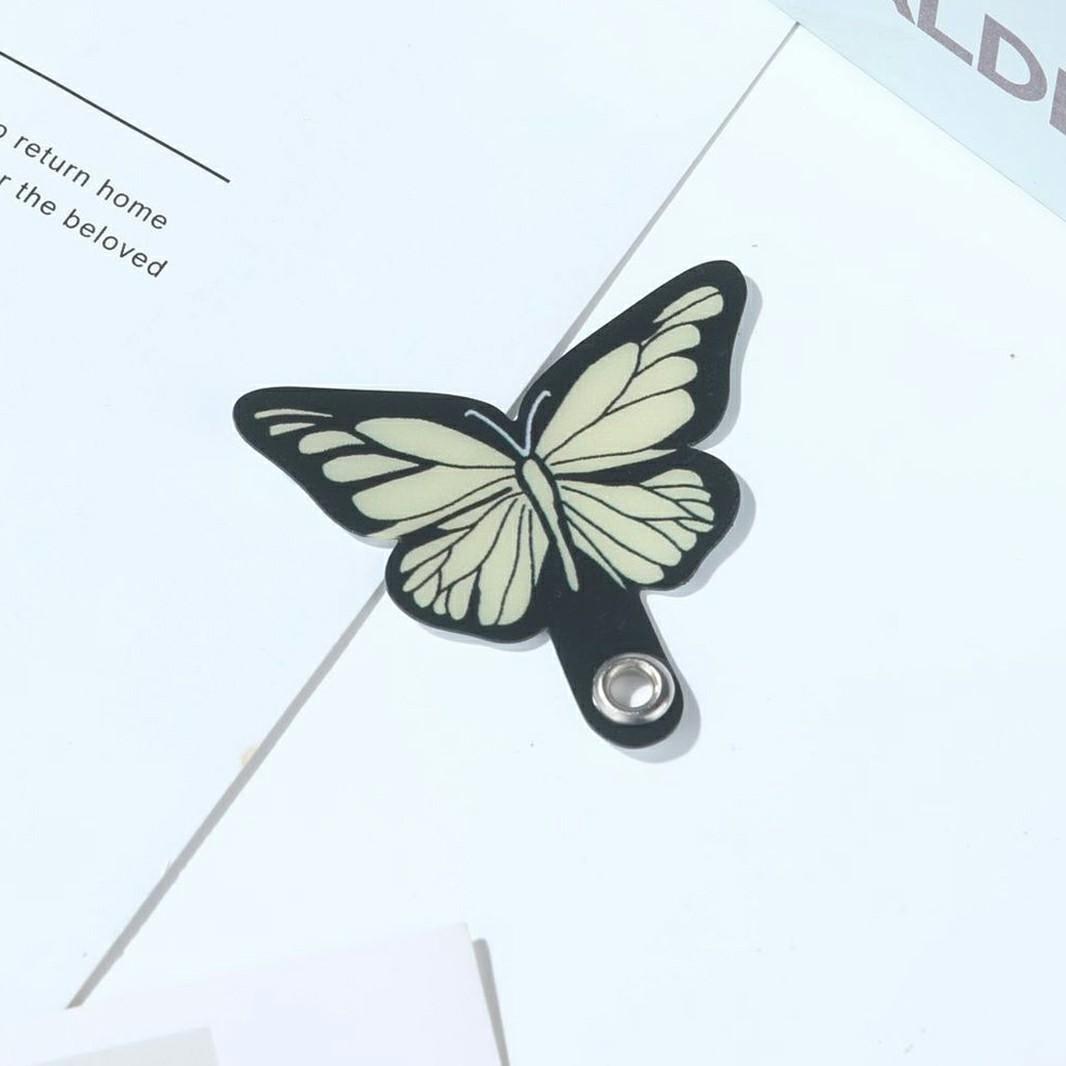 

Cute Cartoon Phone Tether Tabs for Phone Cases Back Sticker Pad Clip Insert Yellow