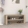 Day and Night - Day and Night Shoe Cabinet Sonoma Oak Plywood 100x35x45 Cm