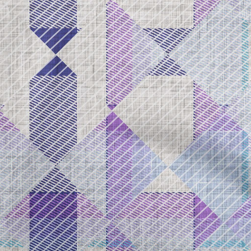 oneOone Baumwoll-Flex-Stoff in Grün, kariert, Nähmaterial, bedruckter Stoff, Meterware, 40 Zoll