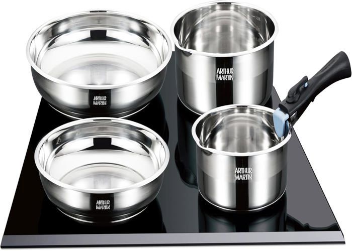 Arthur Martin 5540 10-piece Stainless Steel Batteries, Stainless Steel, 9 X 26 X 5 Cm173