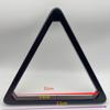 Table Pool Ball Rack, Wooden Billiard Stand Sturdy Practical Supplies, Flat Triangle