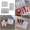Pack Of 3 Reusable 3D Silicone Nail Art Molds With Intricate Snake Design Nail Art Tools For DIY Manicure Accessories