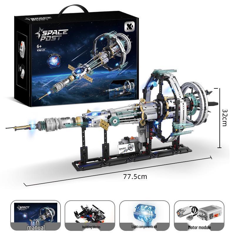 Kit de robot programmable télécommandé avec blocs de construction pour l'exploration scientifique éducative