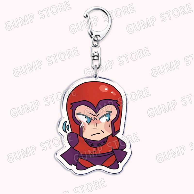 

Popular Cute Superhero Chibi Keychains for Women Man Accessories Bag Pendant Keying Jewelry Fans Friends Gifts