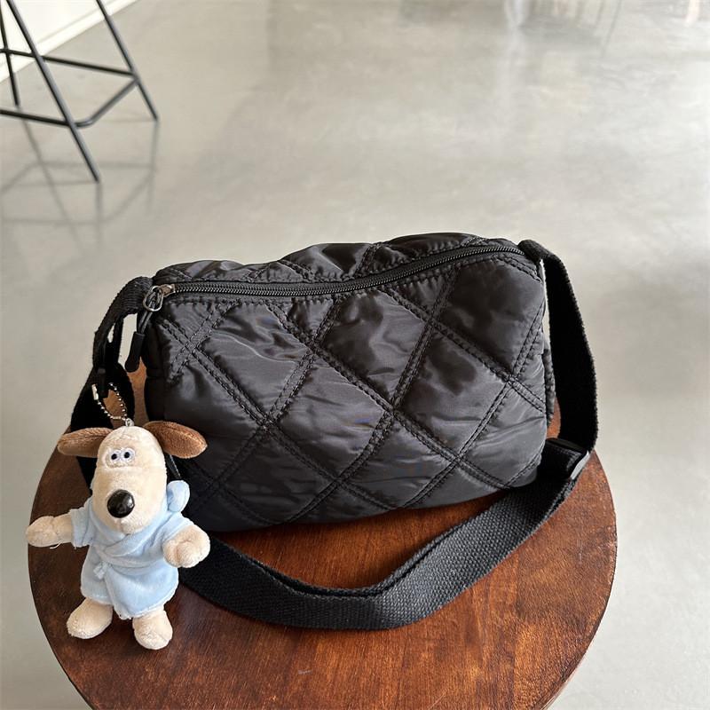 Trendy Fashionable Crossbody Bag Autumn New Oxford Cloth Small Square Purse