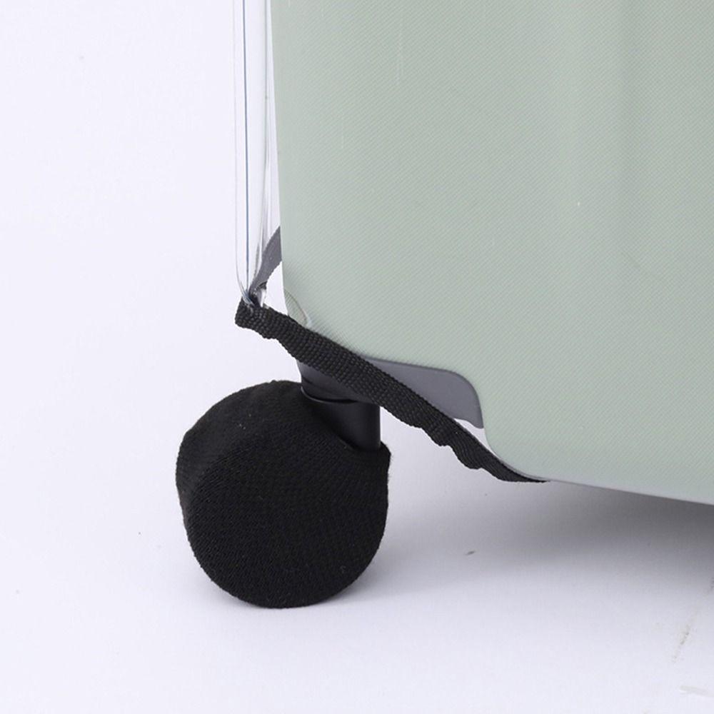 Elastic Wheels Cover Anti-slip Suitcase Wheels Protection Cover Portable Table Leg Cover  Travel