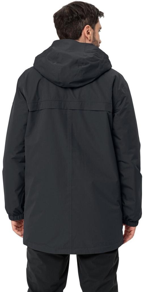 Куртка VAUDE Мужская куртка Escape Padded Parka черная/оливковая