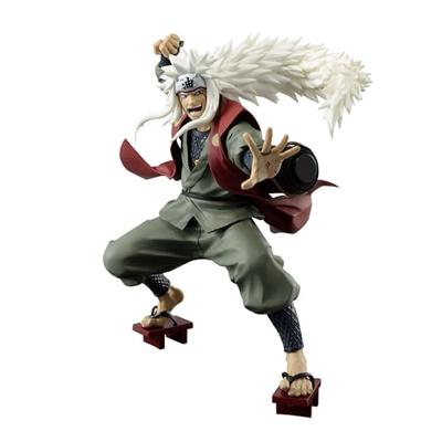NARUTO Shippuden BANPRESTO FIGUR COLOSSEUM Skulpterad Shinobi-världskrig Jiraiya