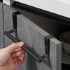 1 Pezzo Portasciugamani in Acciaio Inossidabile Senza Foratura Appeso alla Porta Porta Asciugamani per Bagno Cucina Salvaspazio Durevole Uso Domestico Natale