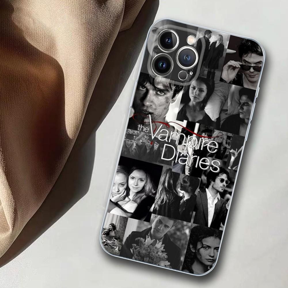 Vampire Diaries Phone Case For iPhone 14 11 12 13 Mini Pro XS Max Cover 6 7 8 Plus X XR SE 2020 Funda Shell
