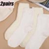 Candy Color Plush Mink Socks High Quality Soft Super Elastic Velvet Thicken Warm Winter Floor Fleece Mid-tube Stocking for Women