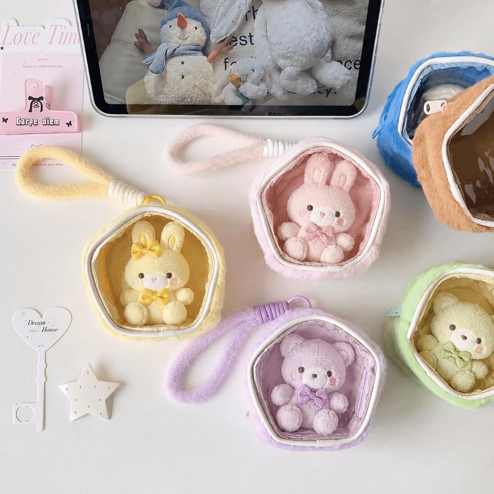 Plush Doll Display Ita Bag Waterproof Plush Doll Carrying Bag Toy Display Bag Blind Box Figures