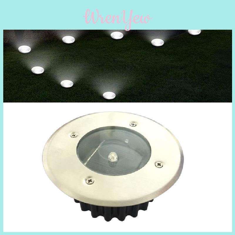Solar Outdoor Ground Light With Led Waterproof Nondirectional For Garden Pathway Decor