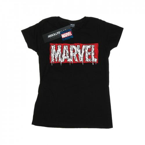 Marvel Womens/Ladies Drip Logo Cotton T-Shirt