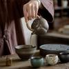 Vintage Handle Jug Ceramic Teapot Single Pot Tea Making Utensils Kung Fu TeaPot Tea Making Tools Tea Infuser Teaware Teapots