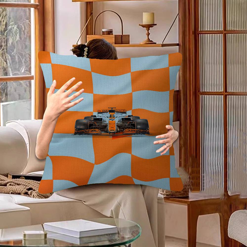 L-Lando N-Norris-Logo Pillow Cover Sofa Cushion Cover Home Room Decoration Children Gift