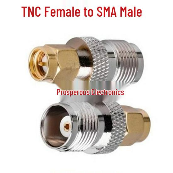 TNC Female to SMA Male RF Connector Adapter