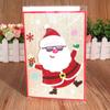 Merry Christmas Greeting Card with Music Set of 2 Vivid Sound Greeting Card for Children Birthday Party Blessing