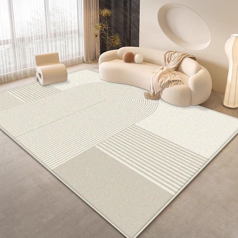Simple Style Living Room Carpet Modern Home Decoration Sofa Large Area Rug Bedroom Cloakroom Non-slip Soft Mat Floor Easy Clean