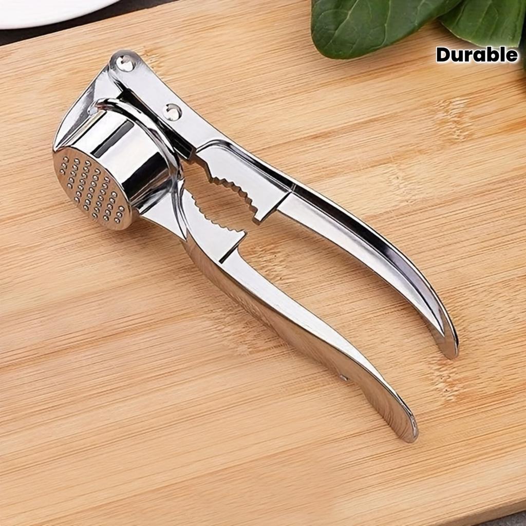 Durable 2-in-1 garlic press and nutcracker - High-Quality Manual Garlic Press Easily chops and peels Very suitable for home cooking Essential