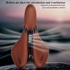 LINGMAI Bicycle Seat for Men and Women Waterproof Bike Saddle Soft Shock Absorbing MTB Mountain Road Bike Cushion Seat