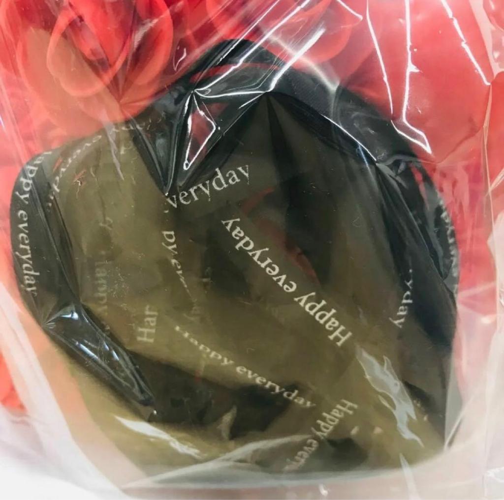 [USED] Large Rose Teddy Bear with Red Rose