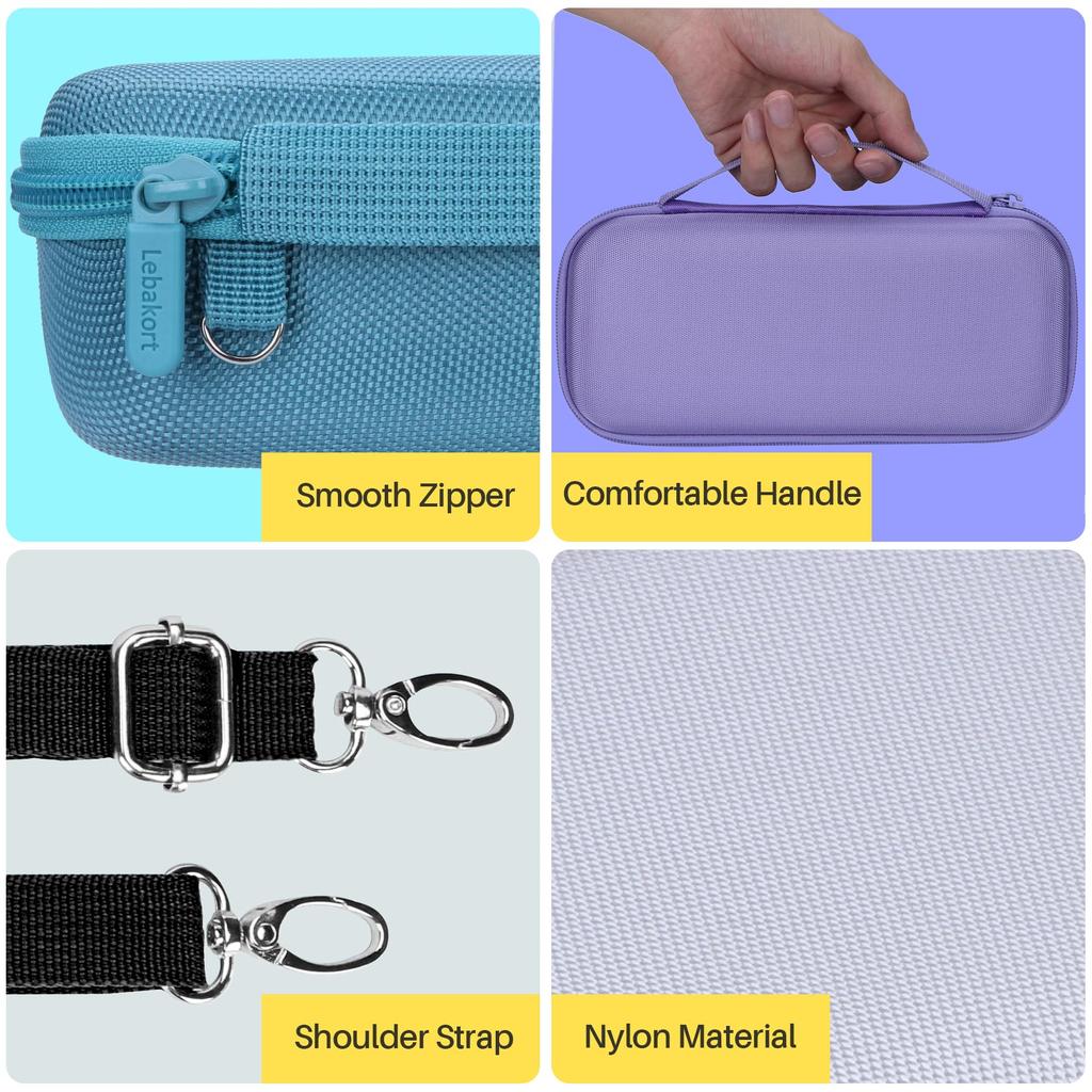 Lebakort Storage Case Compatible with BOSE SoundLink Flex Bluetooth Speaker (2nd Generation) / SoundLink Flex Portable Speaker (Black Case)