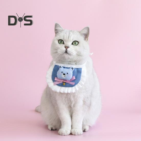 Fantasia de desenho animado para animais de estimação, chapéu, boina para cachorro pequeno com alças ajustáveis, bandana jeans para animais de estimação, acessórios para vestir para cães pequenos e médios e gatos