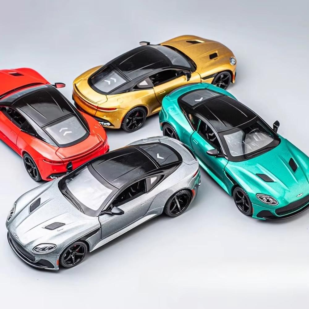 New 1:24 Aston Martin Superlaggera Alloy Diecasts & Toy Vehicles Metal Toy Car Model Sound and light Collection Kids Toy