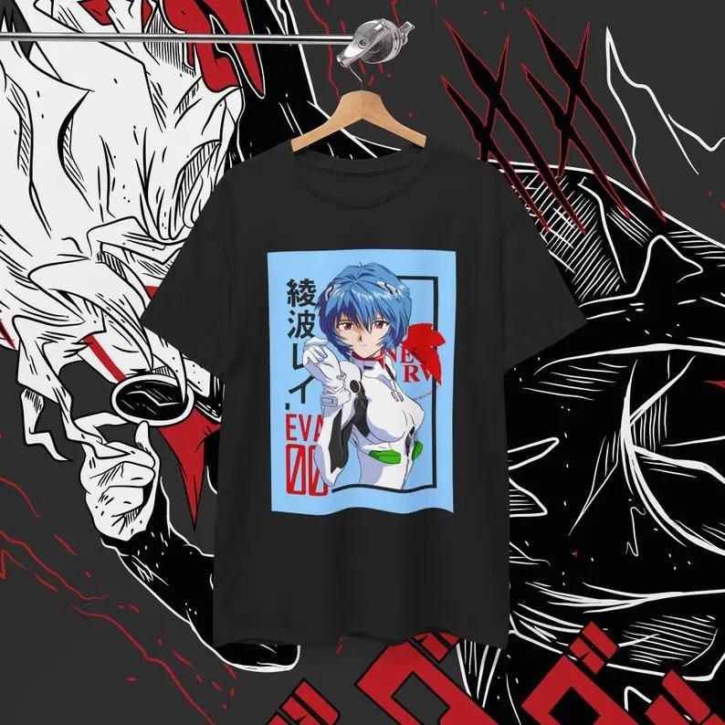 Rei Ayanami Girl Anime Waifu Cosplay Unisex TShirt Gift Unisex 7 S