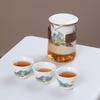 Chinese Ceramic Portable Kung Fu Travel Tea Set