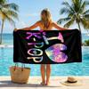 Kpop Fashion Beach Towel: Ideal for Summer Adventures Soft, absorbent and quick drying suitable for swimming and bathing