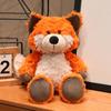 Forest Friends Plush Wolf And Fox Toys With Pp Cotton Filling For Kids Playroom Decor