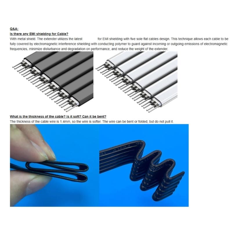 M.2 NVMe To PCIE Cable Male To Female Adapter Extender PCIE LAN Card Fast Speed Data Transfer 64Gbps