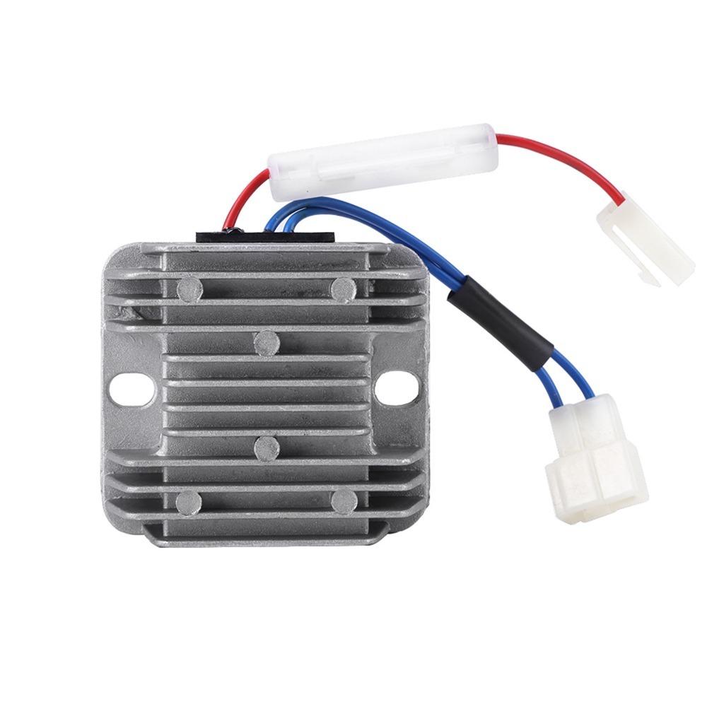 12V DC AVR 2 Plugs/3 Wires Power Stabilizer for KDE3500 5000 6500 6700 Generator Electric Start