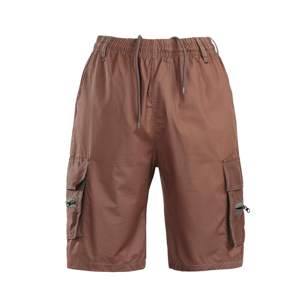 Verão Novos Homens Casual Work Wear Multi Bolso Calças Casuais Calças Esportivas de Trabalho