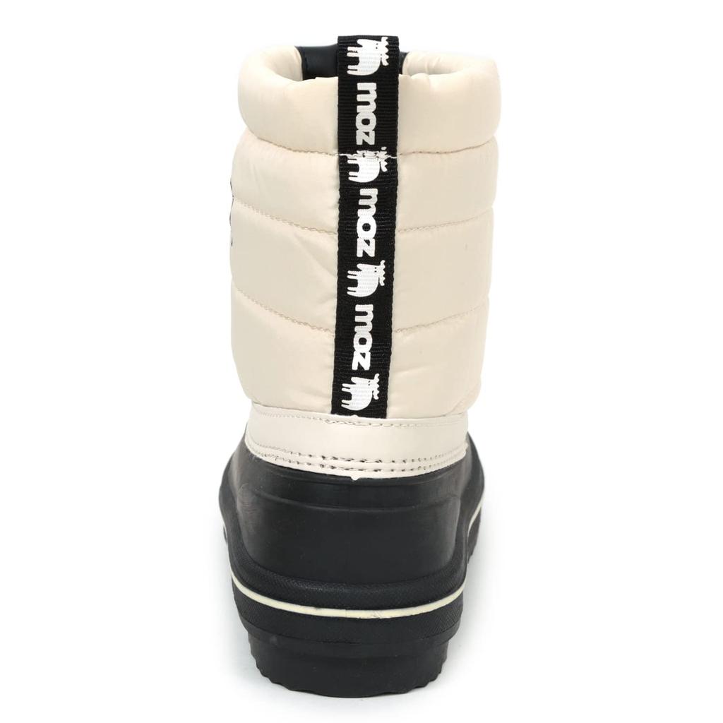 Mozu Bean Down Inner Elastic Size 22cm Boots, Boa, Cuffs, Women's, Ivory,