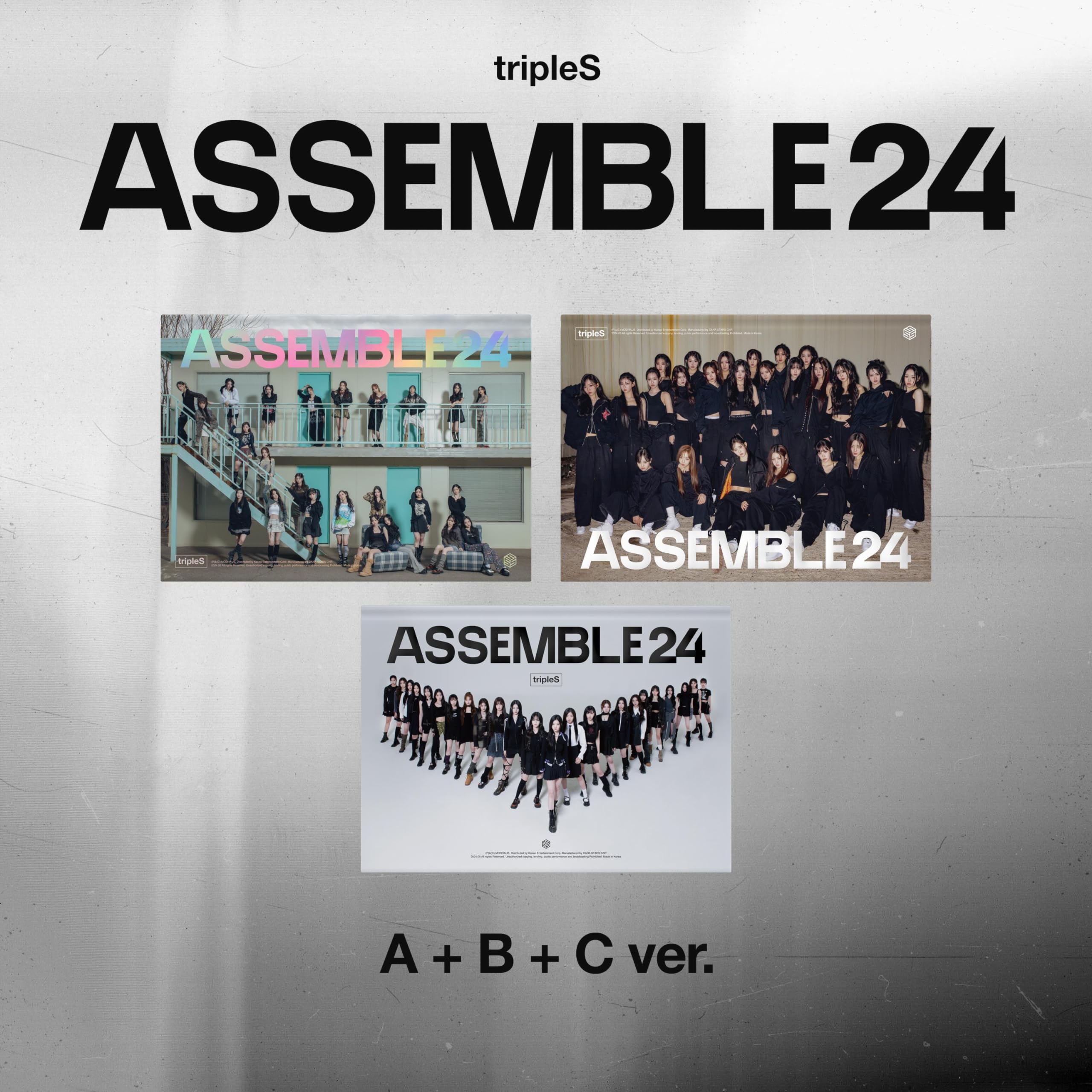 

tripleS 1st Full Album [ASSEMBLE24] (Korean edition)