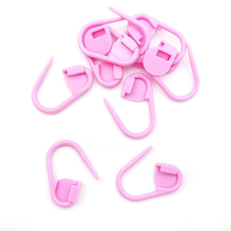50/100Pcs Colorful Plastic Safety Pins Knitting Markers Crochet Stitch Clips For Diy Knitting Sewing Craft Clothing Accessorie