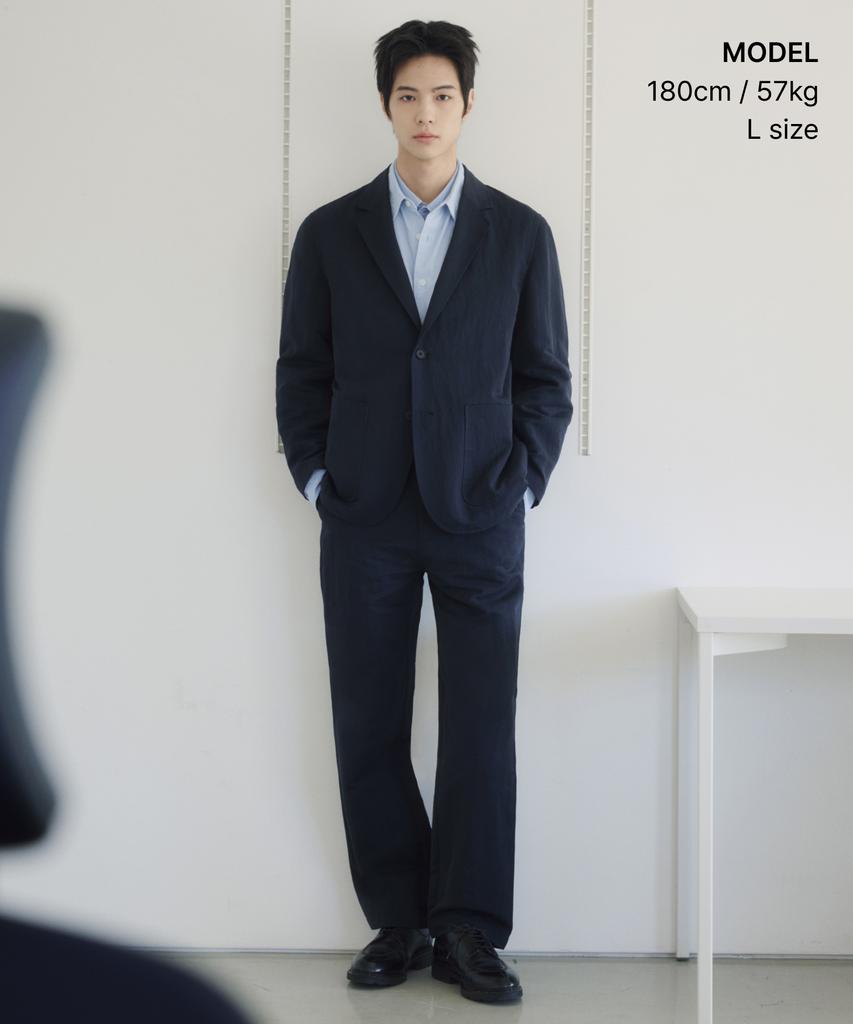 Musinsa Standard [City Workers] Karmor Blazer [Navy]