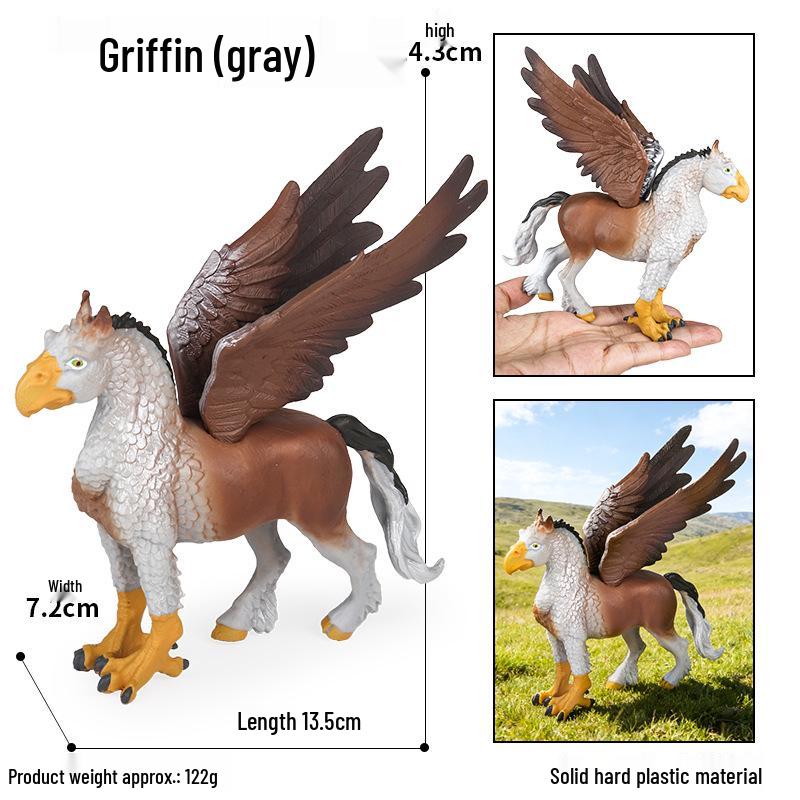 European Mythology Pegasus & Unicorn Model Toy Ornament