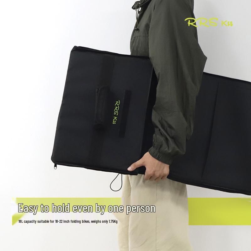 RRSKIT Waterproof Folding Bike Transport Bag for Dahon, Brompton, and Car-Mounted Storage