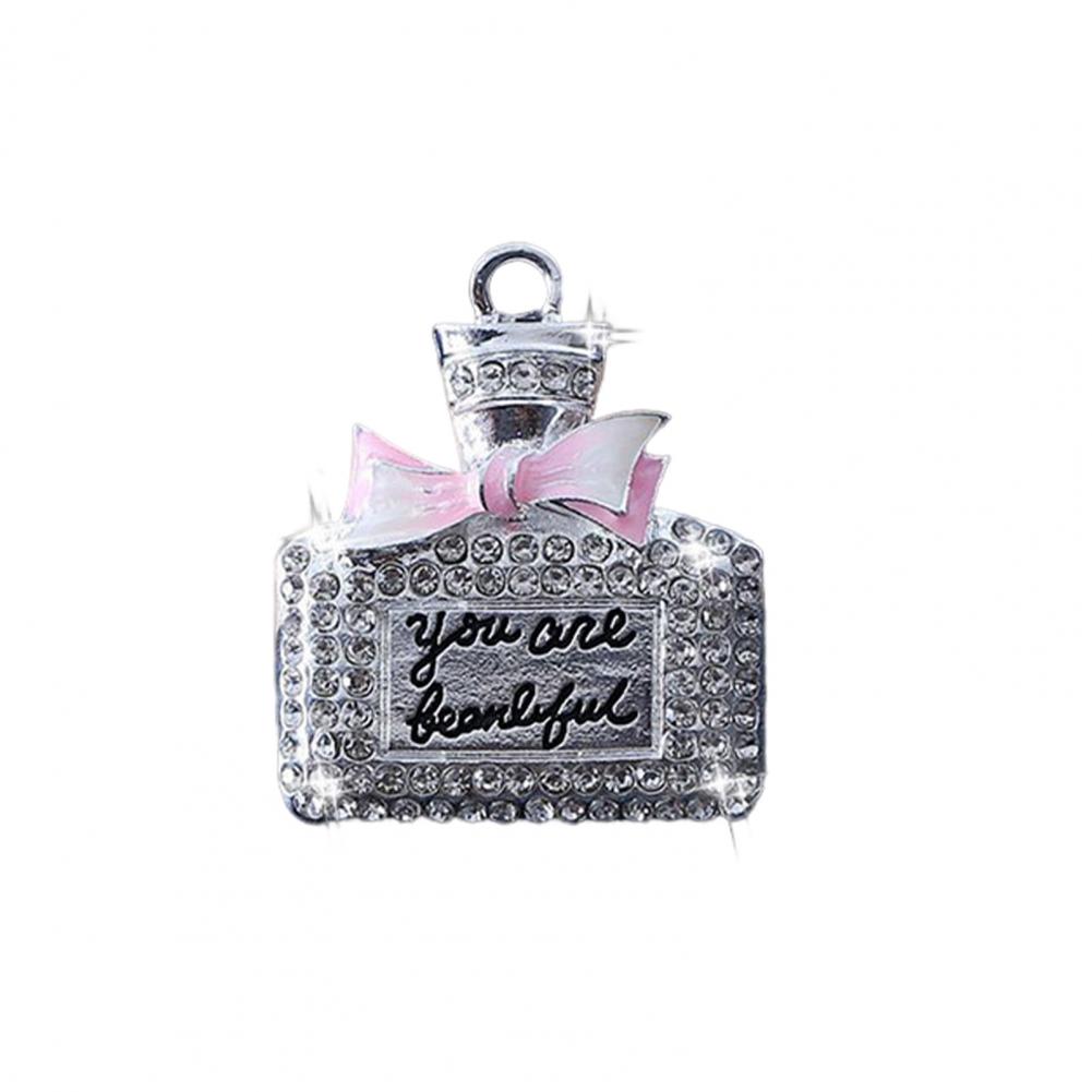 Diamant Parfüm Flasche Dekor Für Auto Air Vent Clip Lufterfrischer In Auto Innen Dekoration Auto Aroma Diffusor Auto Zubehör