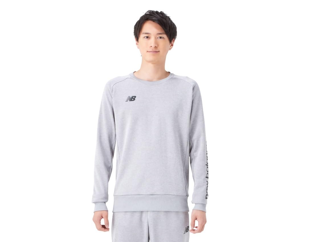 

New Balance JMTF2380 Crew Team Gray 2XL Sweatshirt, Soccer, (GR),