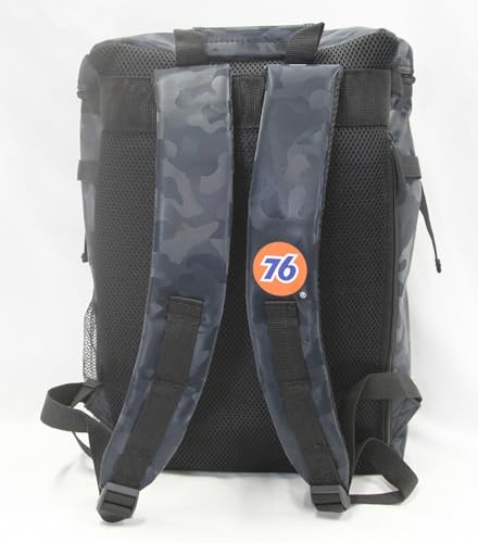 Lieben chama UNION76 Square Backpack 76-610 (Navy Camouflage)