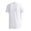 adidas Breathable Comfortable Crew Neck Short Sleeve T-Shirt Men Tops White DM5214