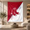 Decorative Tapestry,Boston Red Sox Printed Wall Art, Lightweight Wall Hanging For Bedroom Background