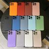 Matte Armor Rugged Plastic Case For 17 Air 16 15 14 13 12 11 Pro Max Plus Luxury Slim Camera Glass Protect Cover