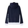 Unisex Zipper Hoodie - Autumn Collection with Four-Stripes, Color Block & Side Stripes Design